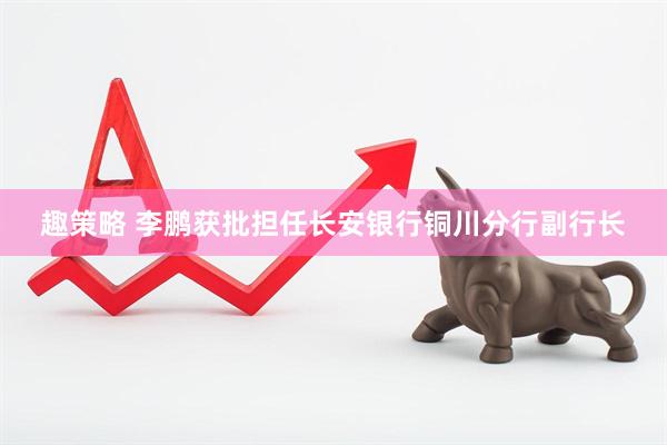 趣策略 李鹏获批担任长安银行铜川分行副行长