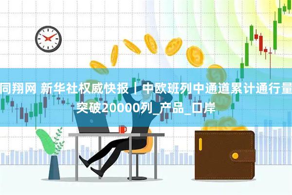 同翔网 新华社权威快报｜中欧班列中通道累计通行量突破20000列_产品_口岸